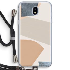CaseCompany Formo: Samsung Galaxy J5 (2017) Transparant Hoesje met koord