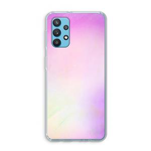 CaseCompany Flow mist pastel: Samsung Galaxy A32 4G Transparant Hoesje