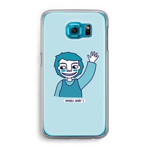 CaseCompany Zwaai: Samsung Galaxy S6 Transparant Hoesje
