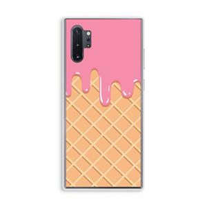CaseCompany Ice cream: Samsung Galaxy Note 10 Plus Transparant Hoesje