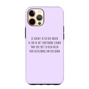 CaseCompany Regenboog: iPhone 12 Pro Max Tough Case