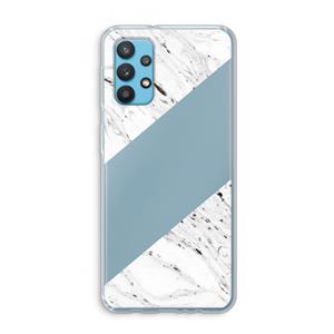 CaseCompany Biggest stripe: Samsung Galaxy A32 4G Transparant Hoesje