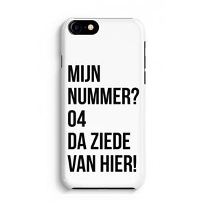 CaseCompany Da ziede van hier: iPhone 8 Volledig Geprint Hoesje