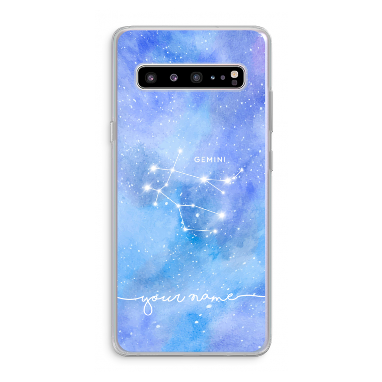 CaseCompany Sterrenbeeld - Licht: Samsung Galaxy S10 5G Transparant Hoesje