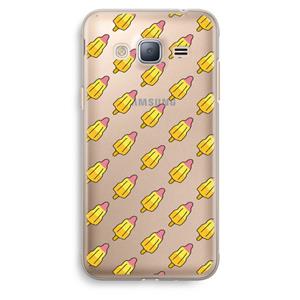 CaseCompany Waterijsjes: Samsung Galaxy J3 (2016) Transparant Hoesje