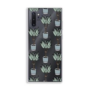 CaseCompany Boompje: Samsung Galaxy Note 10 Plus Transparant Hoesje