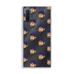 CaseCompany Drake Away: Samsung Galaxy Note 10 Plus Transparant Hoesje