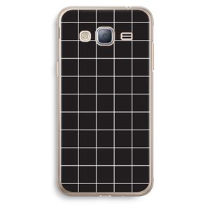 CaseCompany Rooster 2: Samsung Galaxy J3 (2016) Transparant Hoesje