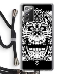 CaseCompany Seek & Destroy: Samsung Galaxy Note 20 / Note 20 5G Transparant Hoesje met koord