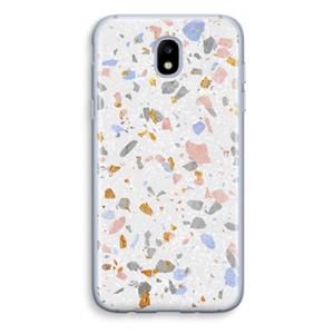 CaseCompany Terrazzo N°8: Samsung Galaxy J5 (2017) Transparant Hoesje