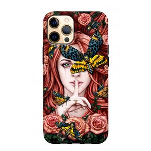 CaseCompany Lady Moth: iPhone 12 Pro Max Tough Case