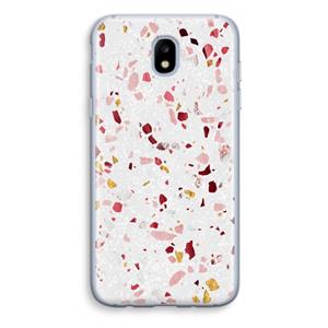CaseCompany Terrazzo N°9: Samsung Galaxy J5 (2017) Transparant Hoesje