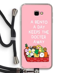 CaseCompany Bento a day: Samsung Galaxy J4 Plus Transparant Hoesje met koord
