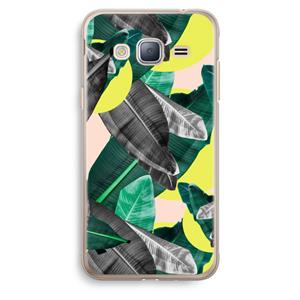 CaseCompany Fantasie jungle: Samsung Galaxy J3 (2016) Transparant Hoesje