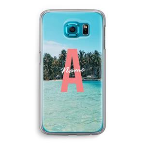 CaseCompany Pacific Dream: Samsung Galaxy S6 Transparant Hoesje