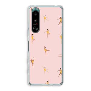 CaseCompany Dans #2: Sony Xperia 5 III Transparant Hoesje