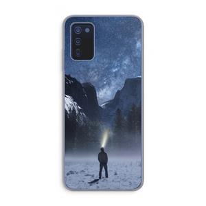 CaseCompany Wanderlust: Samsung Galaxy A03s Transparant Hoesje