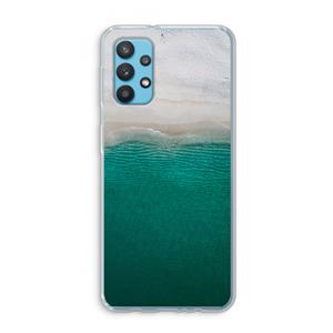 CaseCompany Stranded: Samsung Galaxy A32 4G Transparant Hoesje