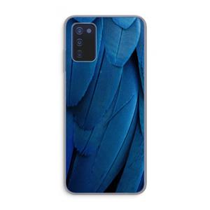 CaseCompany Pauw: Samsung Galaxy A03s Transparant Hoesje