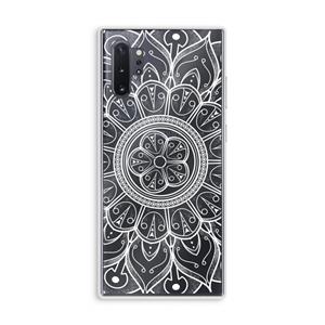 CaseCompany Roses Are Red: Samsung Galaxy Note 10 Plus Transparant Hoesje