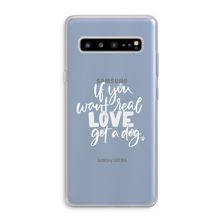 CaseCompany Partner in crime: Samsung Galaxy S10 5G Transparant Hoesje