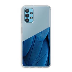 CaseCompany Pauw: Samsung Galaxy A32 4G Transparant Hoesje