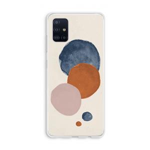 CaseCompany Geo #4: Galaxy A51 4G Transparant Hoesje