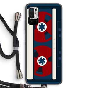 CaseCompany Here's your tape: Xiaomi Redmi Note 10 5G Transparant Hoesje met koord