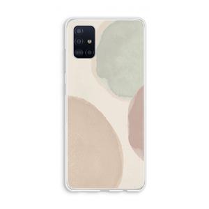 CaseCompany Geo #8: Galaxy A51 4G Transparant Hoesje
