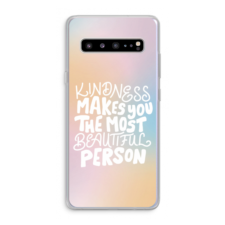 CaseCompany The prettiest: Samsung Galaxy S10 5G Transparant Hoesje