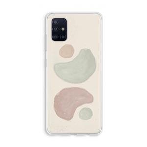 CaseCompany Geo #10: Galaxy A51 4G Transparant Hoesje