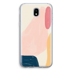 CaseCompany Saturday Flow: Samsung Galaxy J5 (2017) Transparant Hoesje