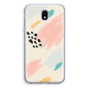 CaseCompany Sunday Chillings: Samsung Galaxy J5 (2017) Transparant Hoesje