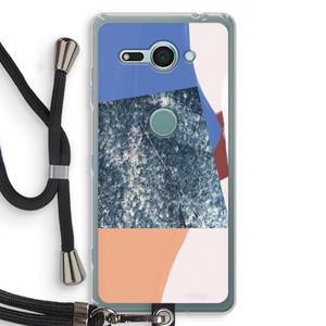 CaseCompany Billy: Sony Xperia XZ2 Compact Transparant Hoesje met koord