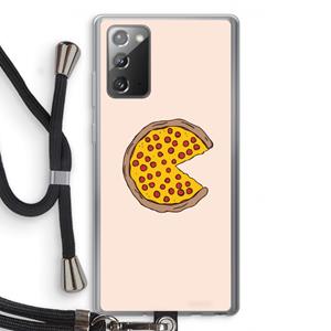 CaseCompany You Complete Me #2: Samsung Galaxy Note 20 / Note 20 5G Transparant Hoesje met koord