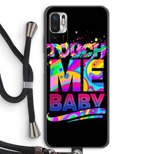 CaseCompany Touch Me: Xiaomi Redmi Note 10 5G Transparant Hoesje met koord