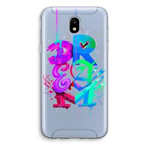 CaseCompany Dream: Samsung Galaxy J5 (2017) Transparant Hoesje