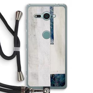 CaseCompany Meet you there: Sony Xperia XZ2 Compact Transparant Hoesje met koord