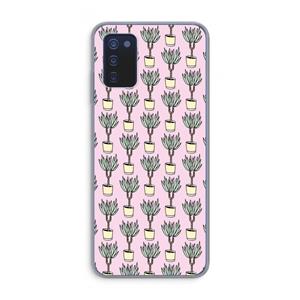 CaseCompany Boompje: Samsung Galaxy A03s Transparant Hoesje