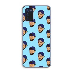 CaseCompany Drake Away: Samsung Galaxy A03s Transparant Hoesje