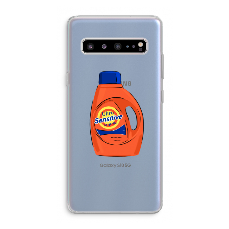 CaseCompany Ultra Sensitive: Samsung Galaxy S10 5G Transparant Hoesje