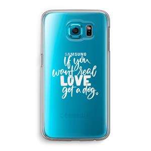 CaseCompany Partner in crime: Samsung Galaxy S6 Transparant Hoesje