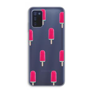 CaseCompany Waterijsje: Samsung Galaxy A03s Transparant Hoesje