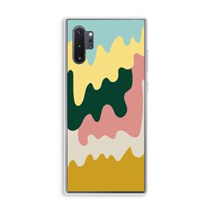 CaseCompany Baar B: Samsung Galaxy Note 10 Plus Transparant Hoesje