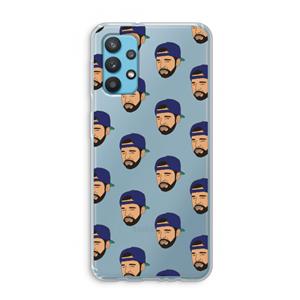 CaseCompany Drake Away: Samsung Galaxy A32 4G Transparant Hoesje