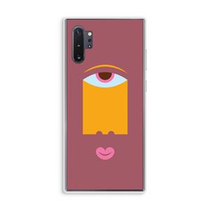 CaseCompany Mono V: Samsung Galaxy Note 10 Plus Transparant Hoesje