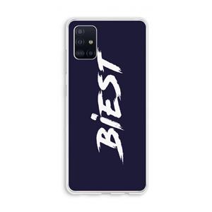 CaseCompany Biest: Galaxy A51 4G Transparant Hoesje