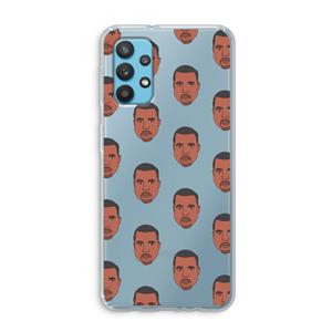 CaseCompany Kanye Call Me℃: Samsung Galaxy A32 4G Transparant Hoesje