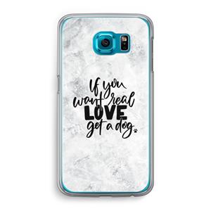 CaseCompany Partner in crime: Samsung Galaxy S6 Transparant Hoesje
