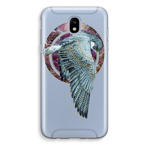 CaseCompany Golden Falcon: Samsung Galaxy J5 (2017) Transparant Hoesje